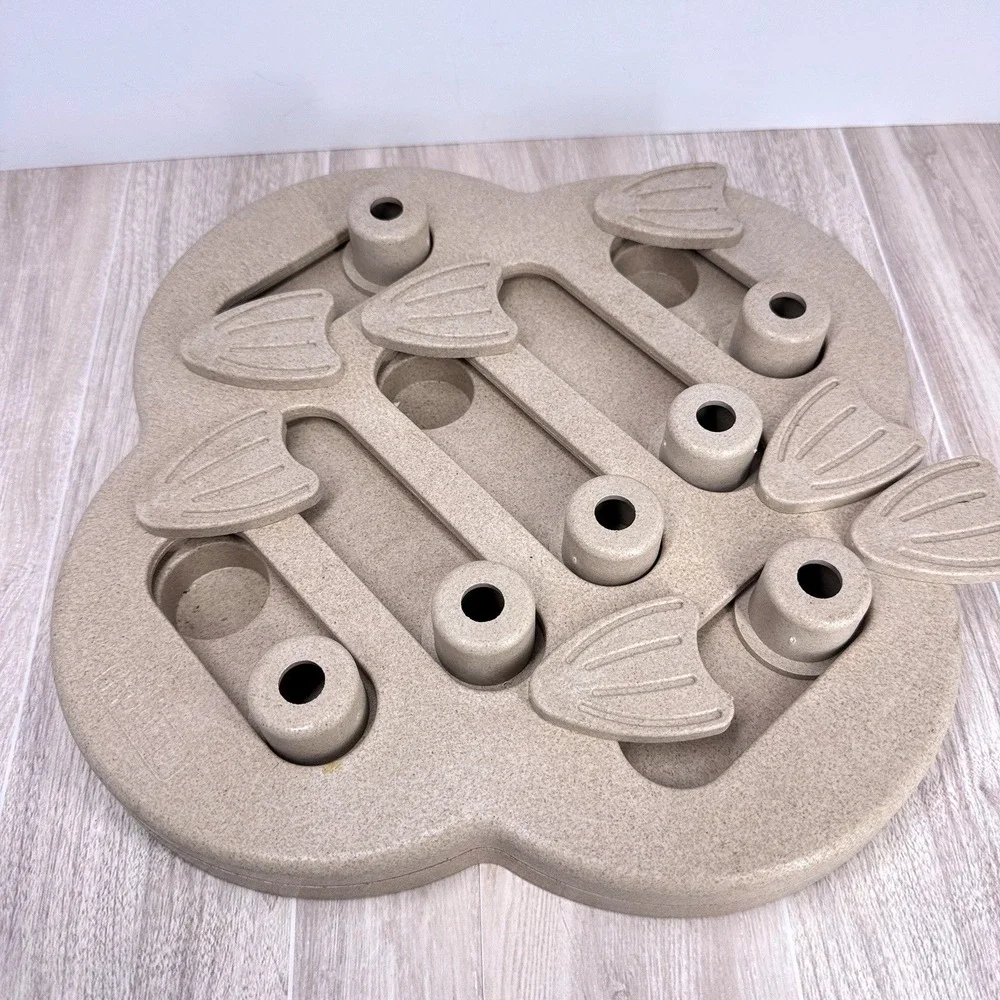 Outward Hound Nina Ottosson Dog Brick Puzzle Treat Toy Level 2 Interactive